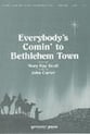 Everybodys Coming to Bethlehem Town SATB choral sheet music cover